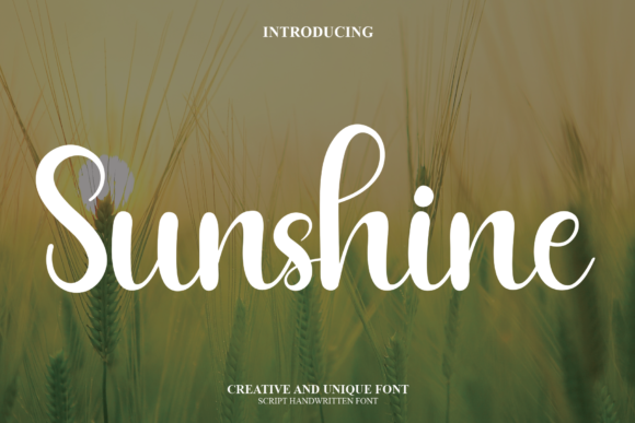 Sunshine Font