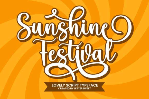 Sunshine Festival Font