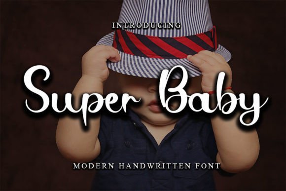Super Baby Font Poster 1