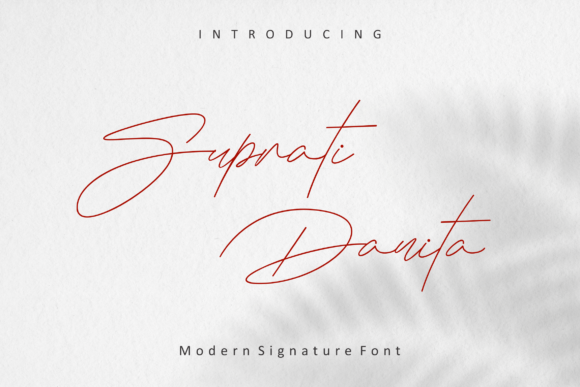 Suprati Danita Font