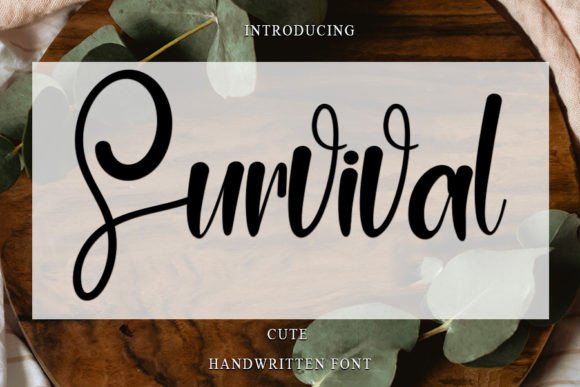 Survival Font Poster 1