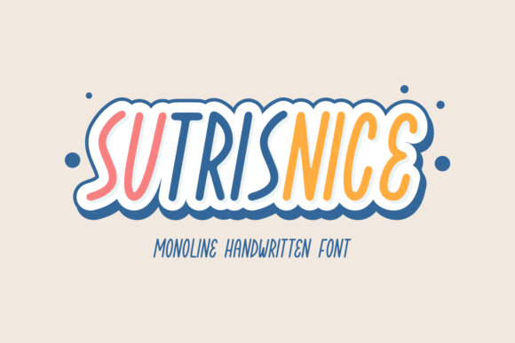 Sutrisnice Font Poster 1