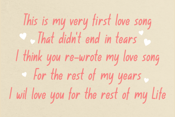 Sutrisnice Font Poster 3