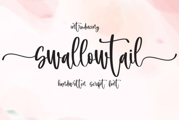 Swallowtail Font