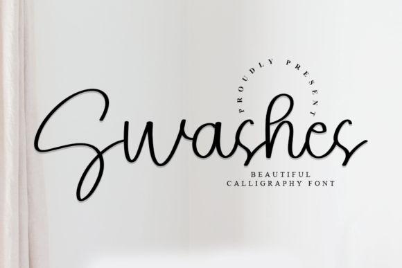 Swashes Font Poster 1