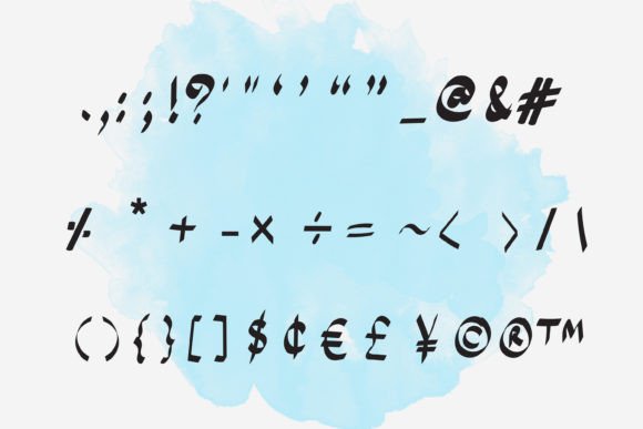 Sweep Font Poster 6