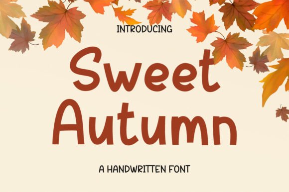 Sweet Autumn Font Poster 1