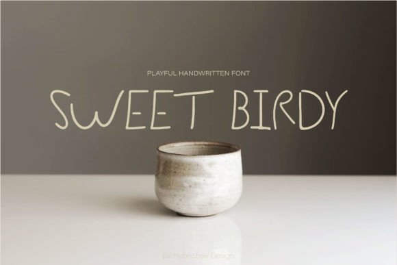 Sweet Birdy Font Poster 1