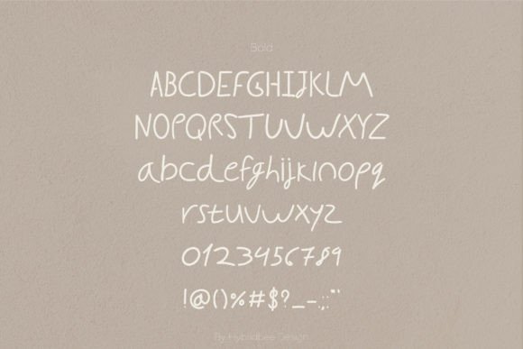 Sweet Birdy Font Poster 7