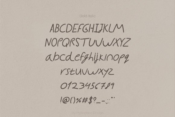 Sweet Birdy Font Poster 9