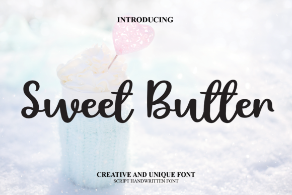 Sweet Butter Font Poster 1