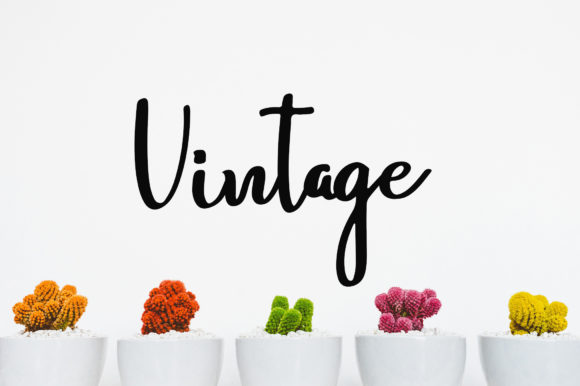 Sweet Cake Font Poster 4