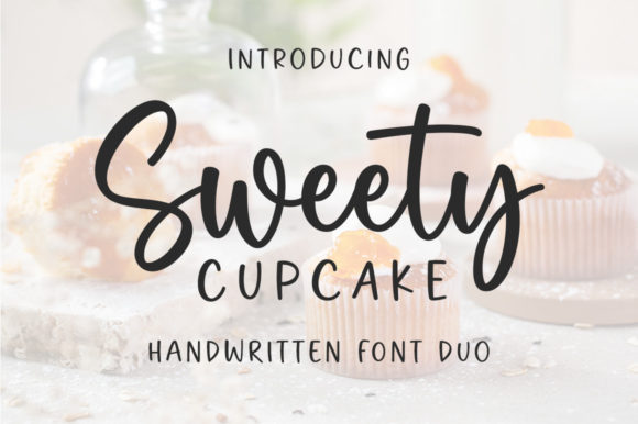 Sweet Cupcake Font Poster 1