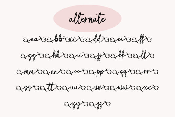 Sweet Dream Font Poster 6