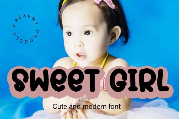Sweet Girl Font Poster 3