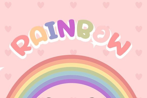Sweet Girl Font Poster 4