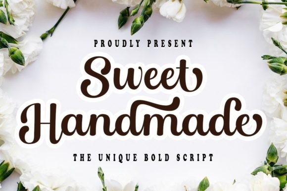 Sweet Handmade Font Poster 1