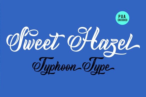 Sweet Hazel Font Poster 3