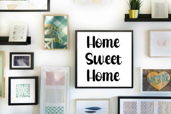 Sweet Home Font Poster 2