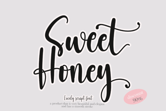 Sweet Honey Font Poster 1