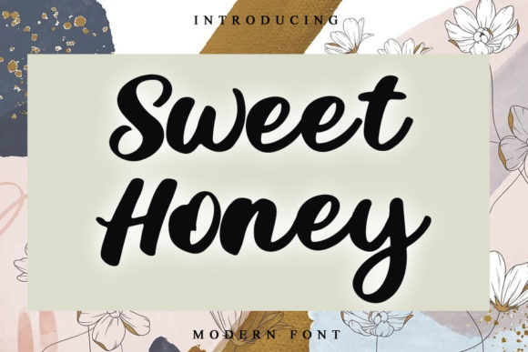 Sweet Honey Font Poster 1