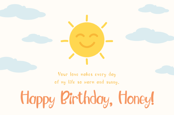 Sweet Honey Font Poster 4