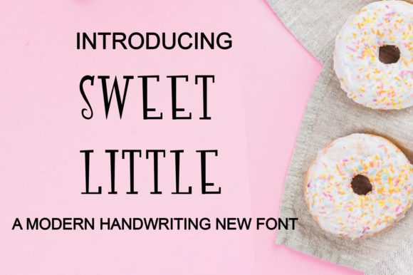 Sweet Little Font Poster 1