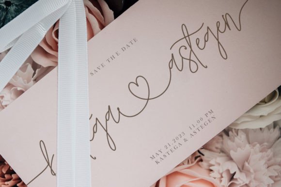 Sweet Love Font Poster 9