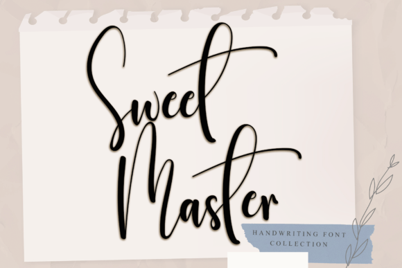 Sweet Master Font Poster 1