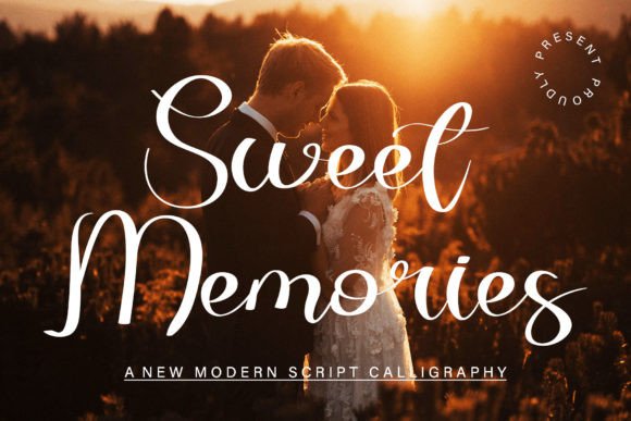 Sweet Memories Font Poster 1
