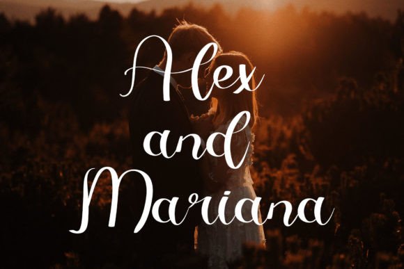 Sweet Memories Font Poster 4