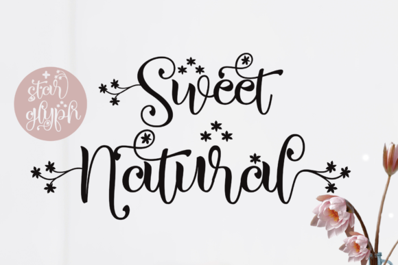 Sweet Natural Font Poster 1