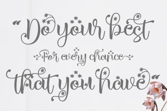 Sweet Natural Font Poster 3