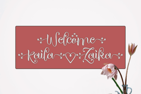 Sweet Natural Font Poster 6