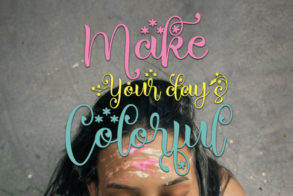 Sweet Natural Font Poster 8