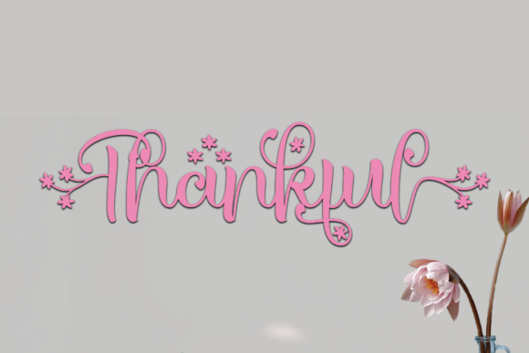 Sweet Natural Font Poster 9