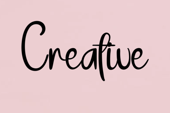 Sweet Pastel Font Poster 3
