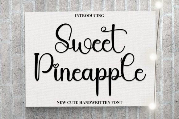 Sweet Pineapple Font