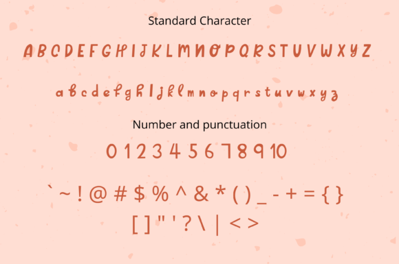 Sweet Potato Font Poster 2