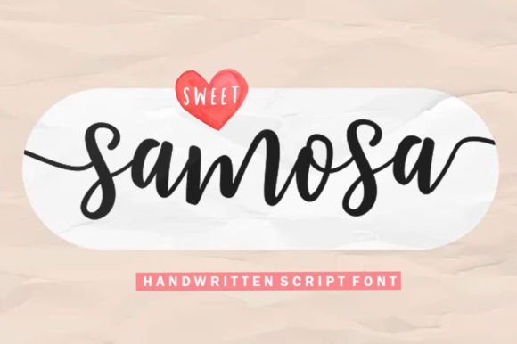 Sweet Samosa Font Poster 1