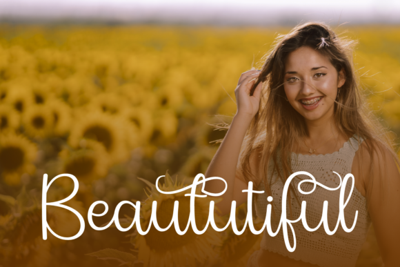 Sweet Sophia Font Poster 3