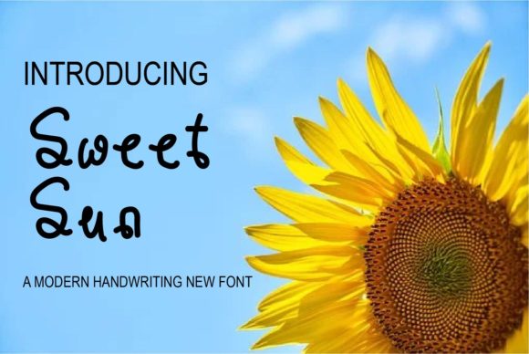 Sweet Sun Font Poster 1