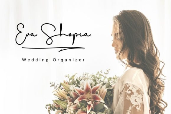 Sweet Wedding Font Poster 3