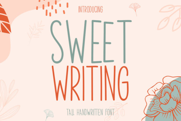 Sweet Writing Font Poster 1