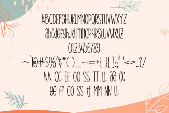 Sweet Writing Font Poster 2