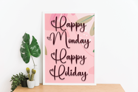 Sweetie Font Poster 3