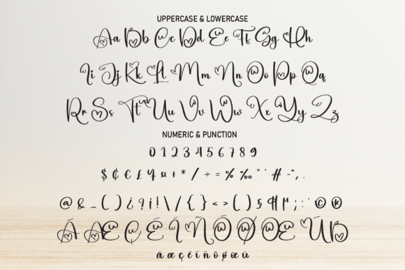 Sweetie Font Poster 7