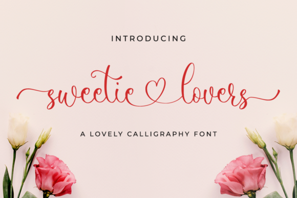 Sweetie Lovers Font Poster 1