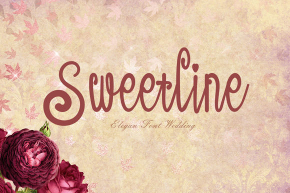 Sweetline Font Poster 1
