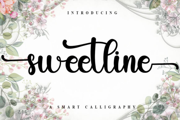 Sweetline Font Poster 1